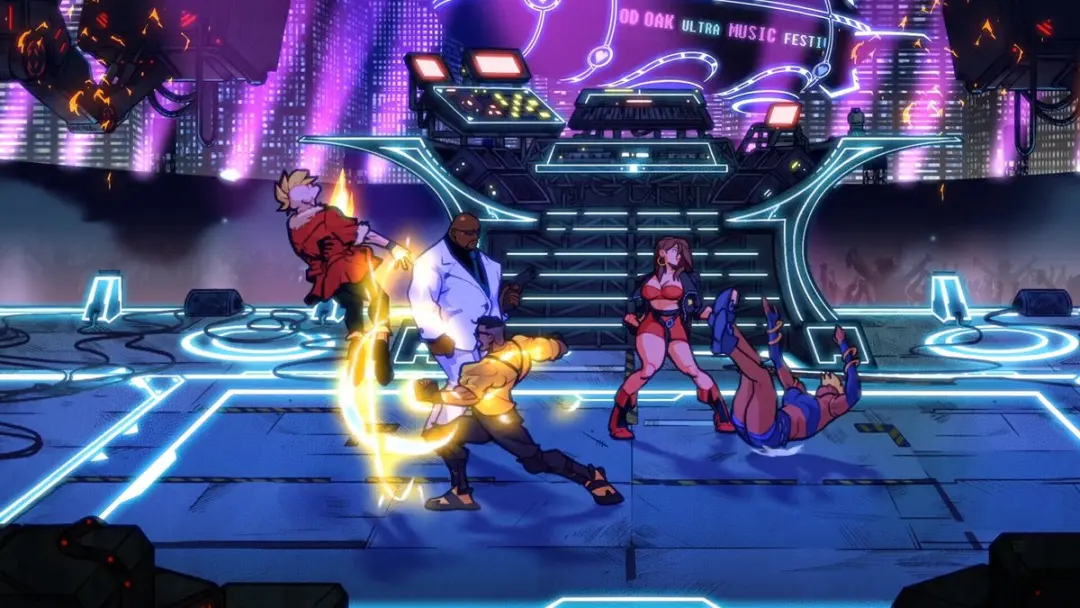 Mindscape Streets of Rage 4 - 4 Spelers