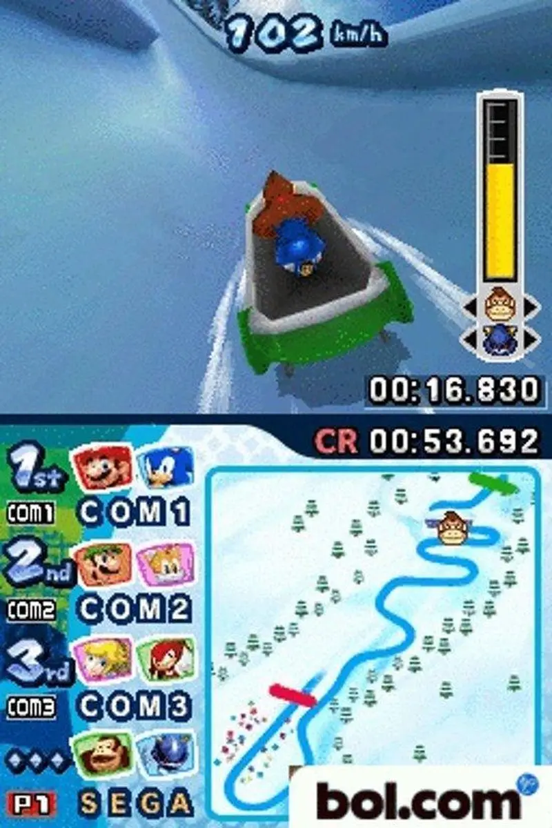 Nintendo Mario & Sonic Olympische Winterspelen - 4 Spelers