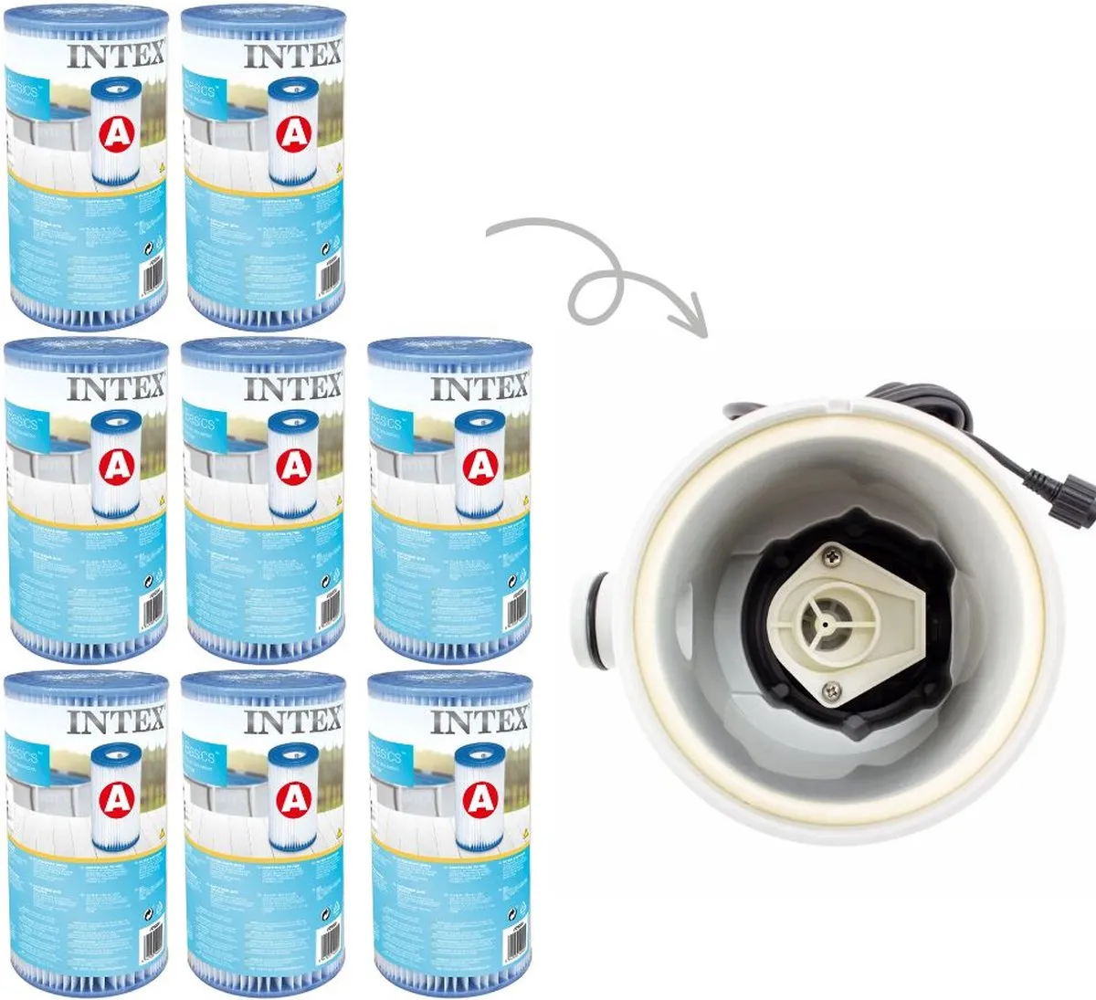 Intex A Filters GKD - 8 Stuks - 2271L