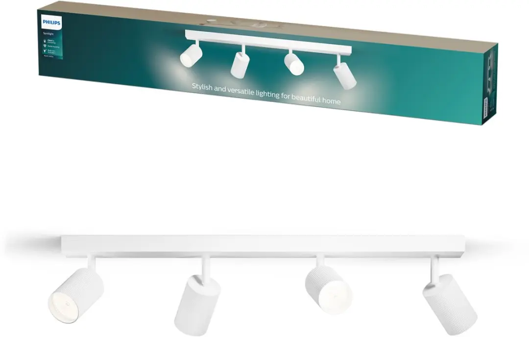 Philips Wyatt Opbouwspot GU10 4-delig