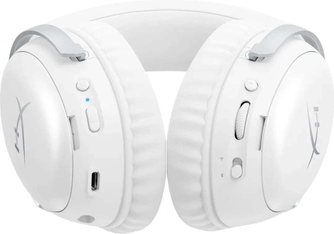 HyperX Cloud III S Wireless AX6G1AA Gaming Headset - Wit - afbeelding 6 van 6