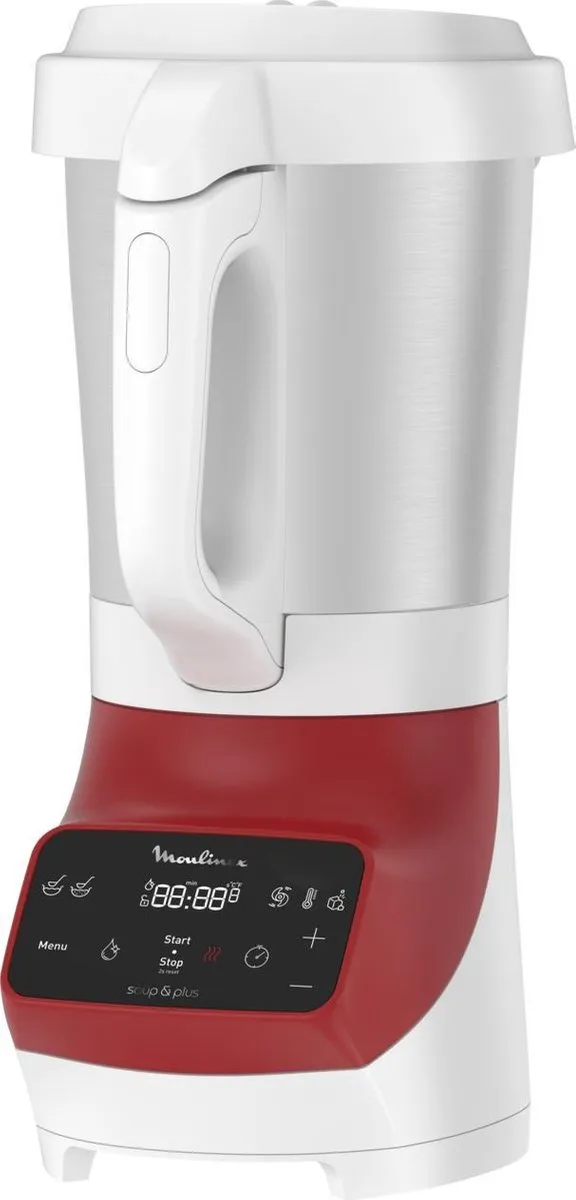 Moulinex Soup & Plus LM924500 Soepmaker 1100W - Rood/RVS