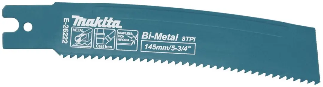 Makita E-26222 Reciprozaagblad Staal 120mm
