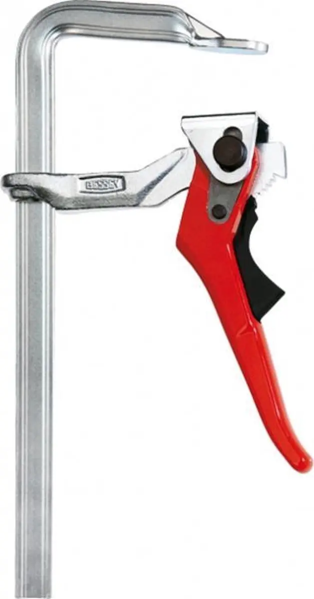 Bessey GH80 Snelspanklem 800x120mm - Aluminium/Zwart/Rood