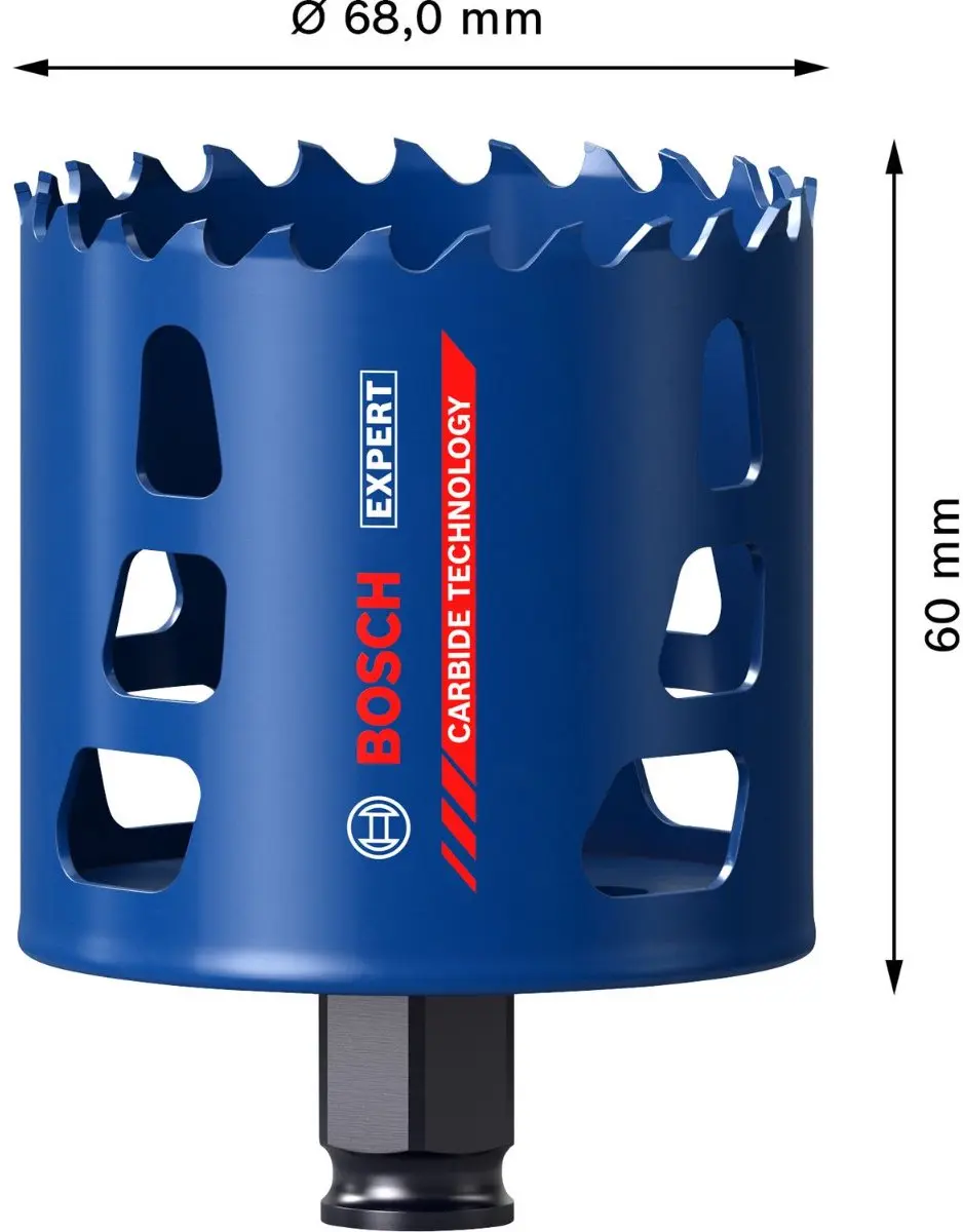 Bosch Professional EXPERT Multi Material Power Change Plus Gatzaag 68mm