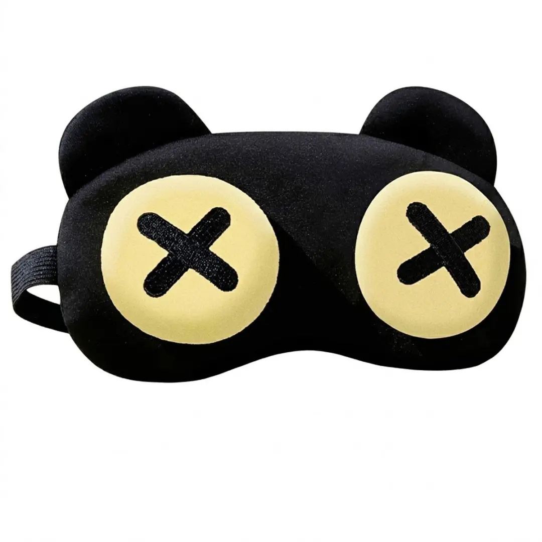 NUVEX Beer Slaapmasker Zwart - EXEYE Design