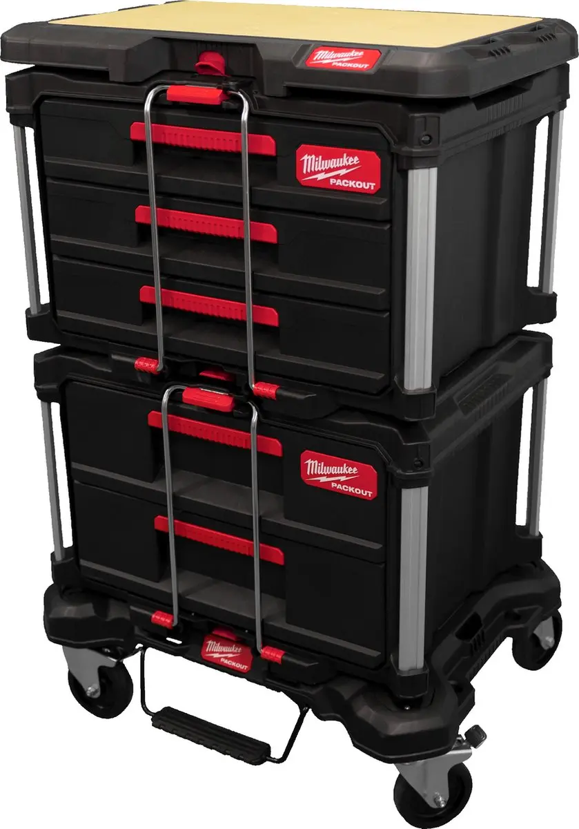 Milwaukee Packout Startset met Trolley