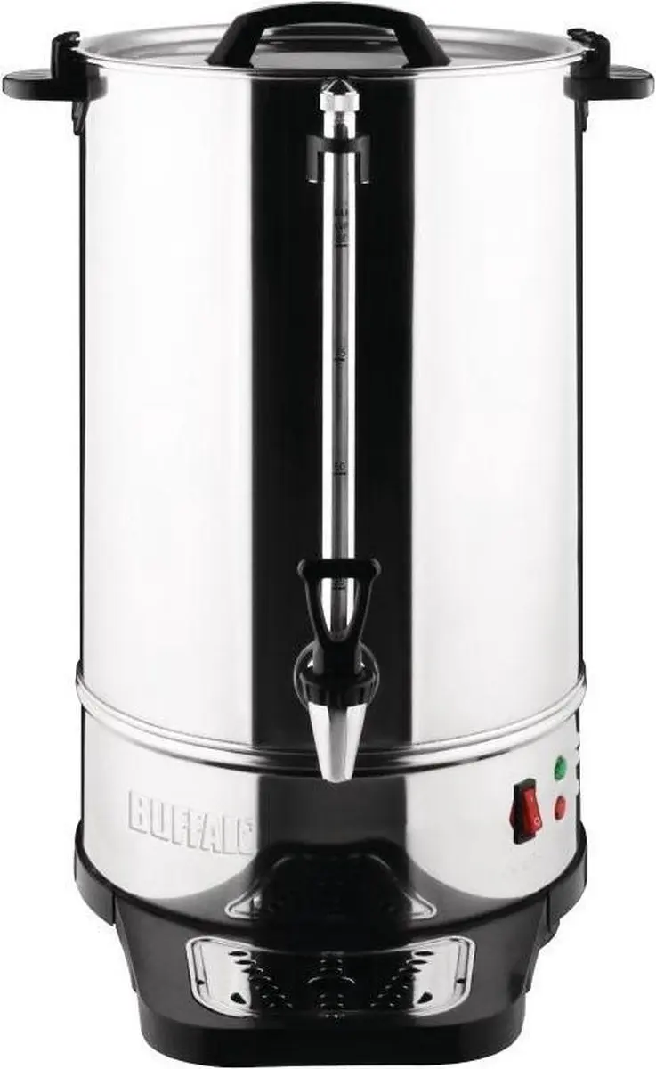 Buffalo CN295 Koffiepercolator 15L - 1500W - Chroom