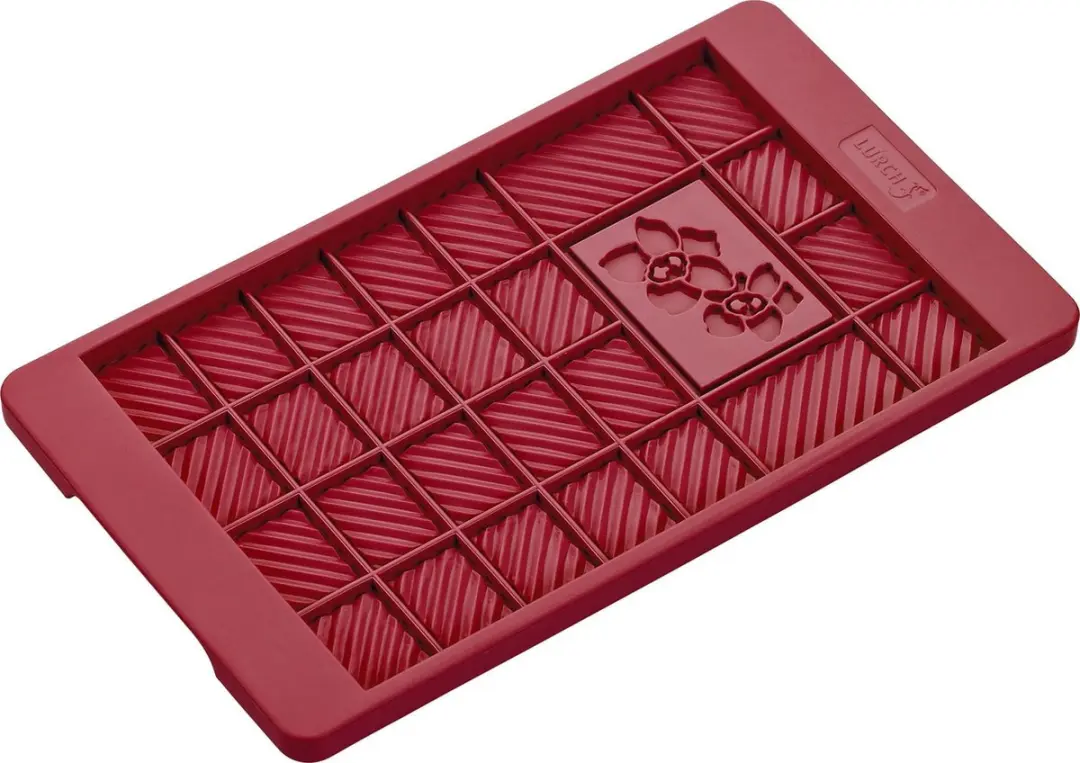 Lurch Chocoladevorm Siliconen Rood 11x16.5cm
