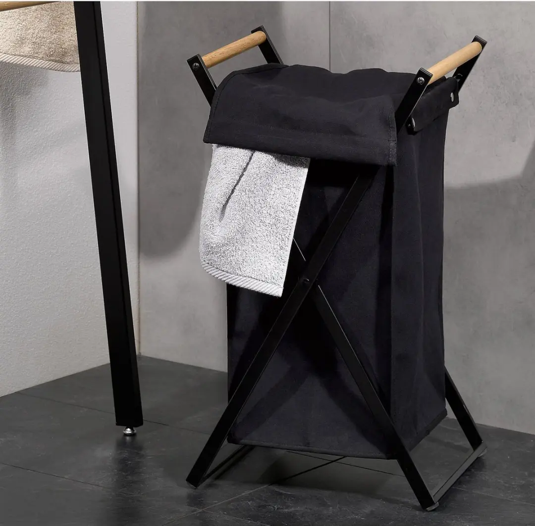 Kela Oak Wasmand 84L - Zwart