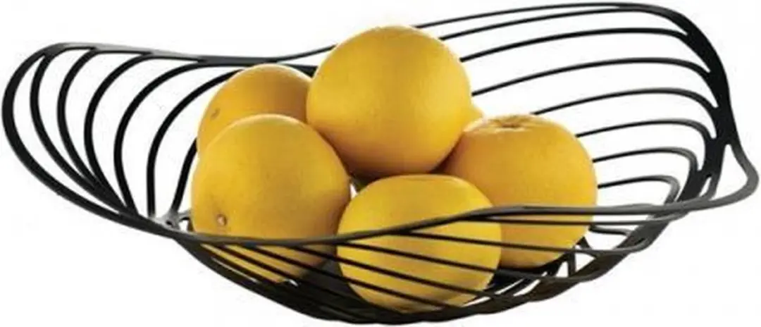 Alessi Trinity Schaal 33cm - Zwart