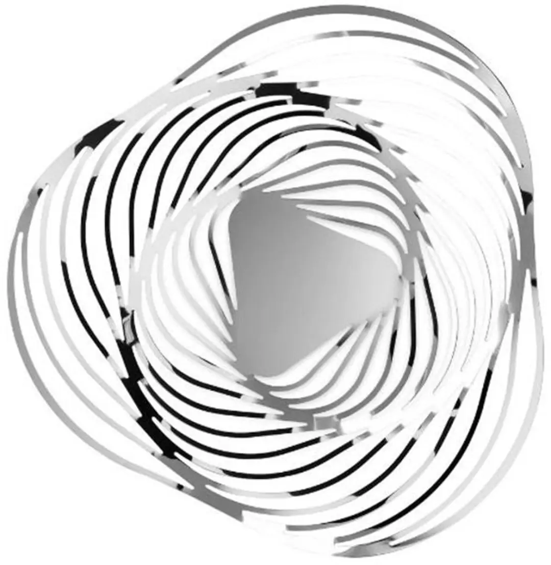 Alessi Trinity Schaal 33cm - Zwart