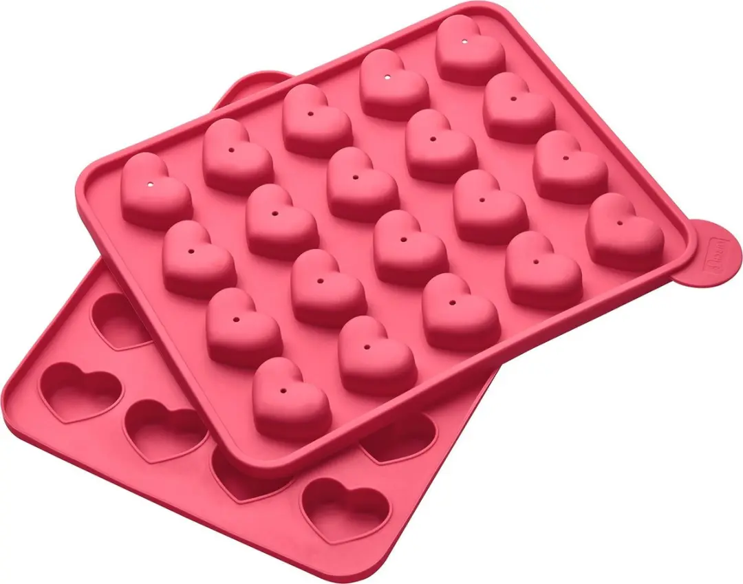 Lurch Flexiform Hart Bakvorm Rood 20cm