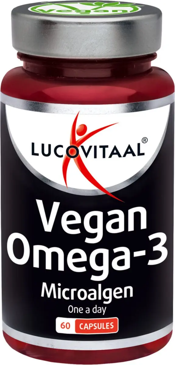Lucovitaal Vegan Omega-3 Microalgen 120 Capsules - 2x60