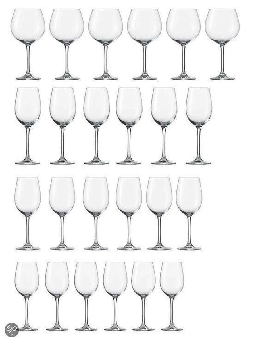 Schott Zwiesel Classico Wijnglazenset 24-delig - 24 Stuks