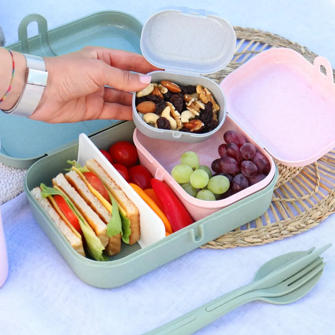 Koziol Pascal Mini Lunchbox - Blauw - afbeelding 6 van 6