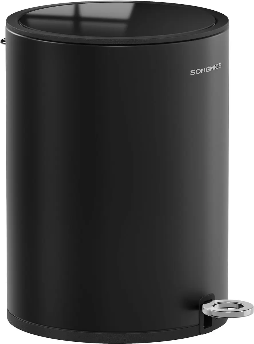 Songmics LTB012BZ01 Pedaalprullenbak 6L