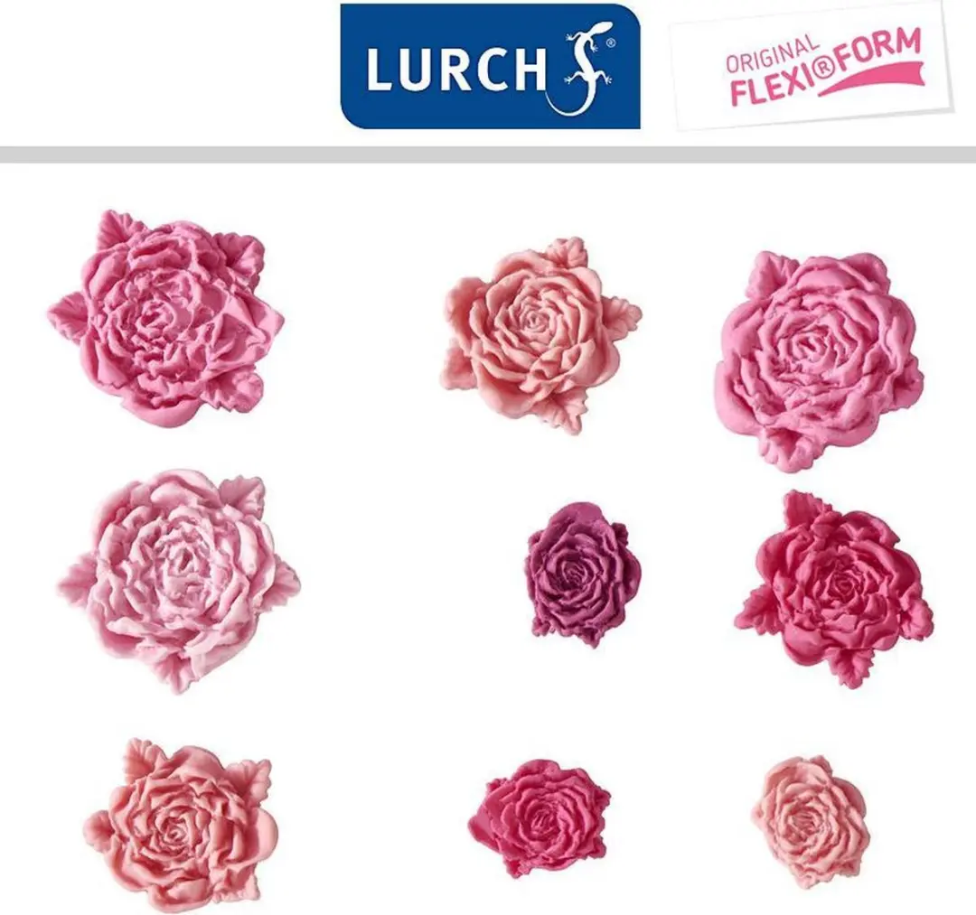 Lurch Flexivorm Rozen Chocoladevorm - 2cm - Roze