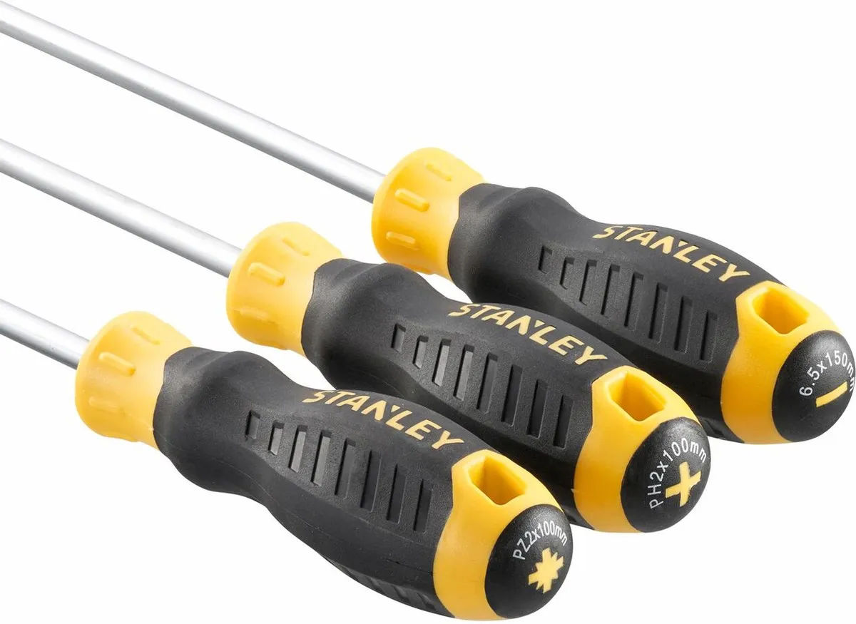 Stanley STHT16168-0 Schroevendraaierset 3-delig - Cushion Grip