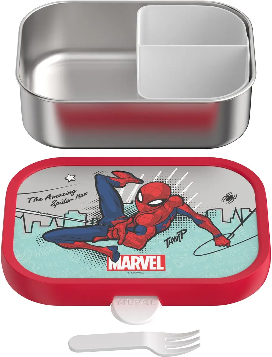 Mepal Campus 107490065396 Lunchbox RVS - 750ml - Spiderman