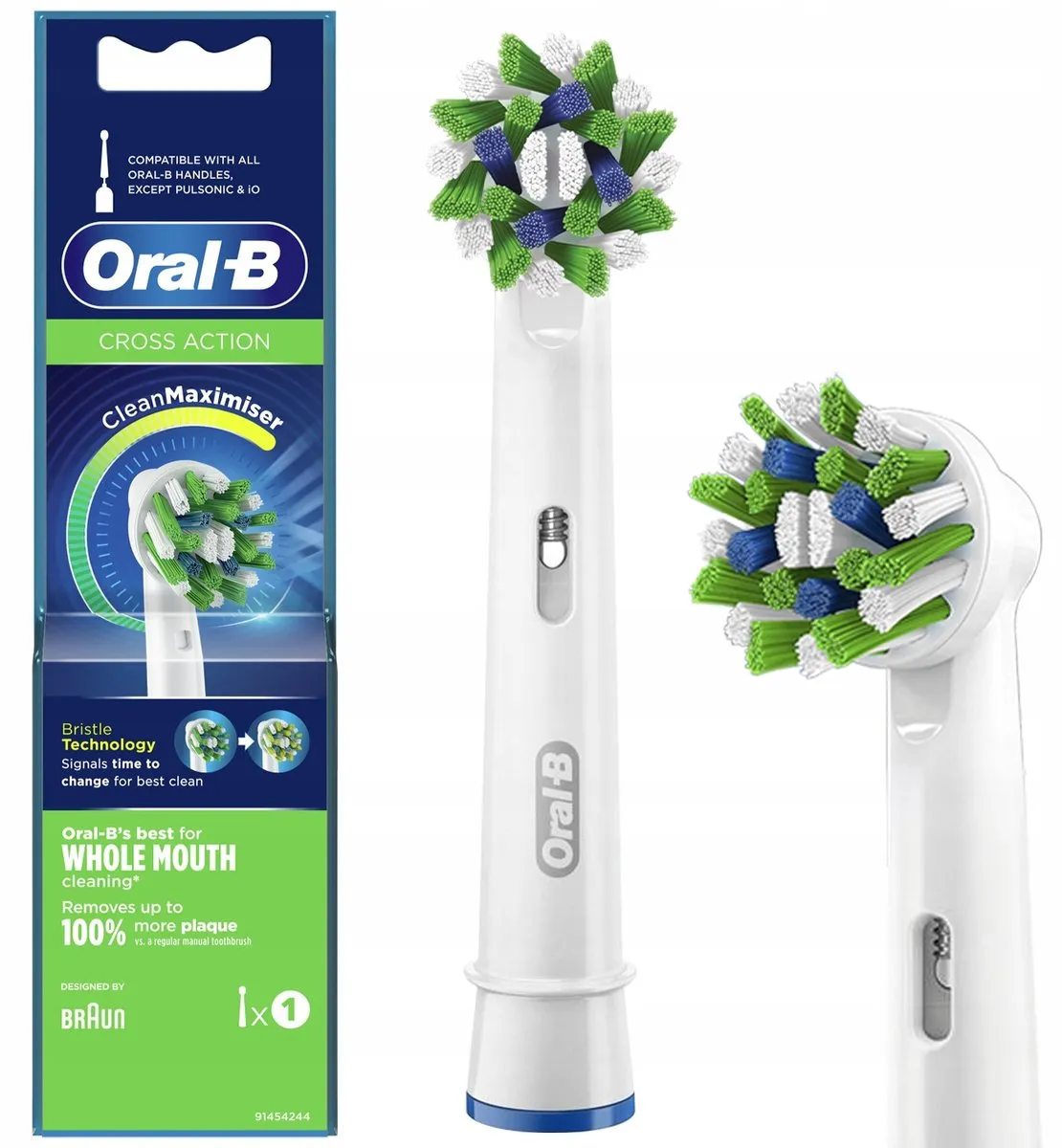 Oral-B CrossAction Opzetborstel
