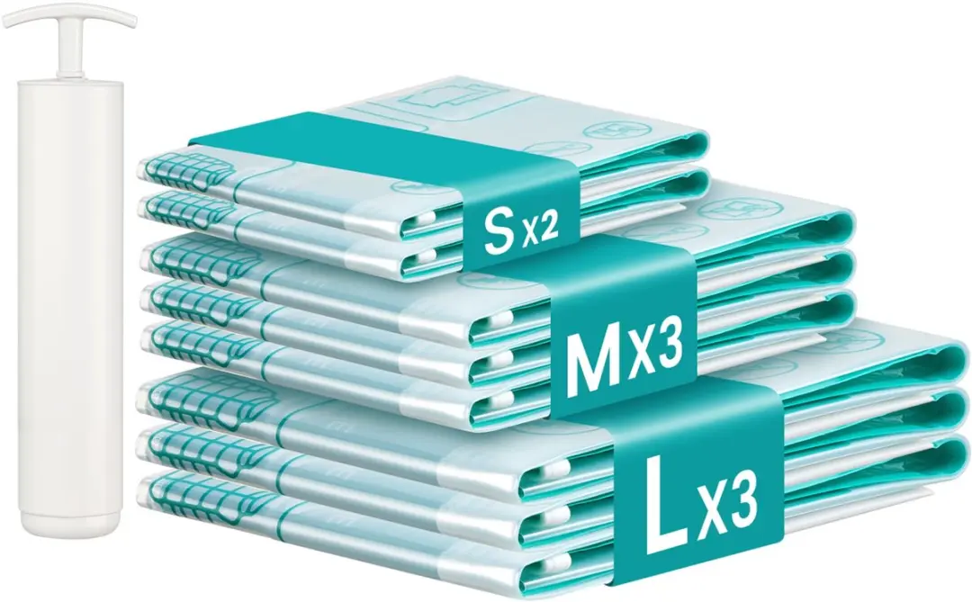 Songmics Vacuumzakken Kleding 8 Stuks