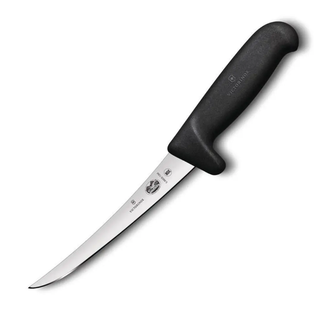 Victorinox Fibrox Uitbeenmes 15cm - Zwart
