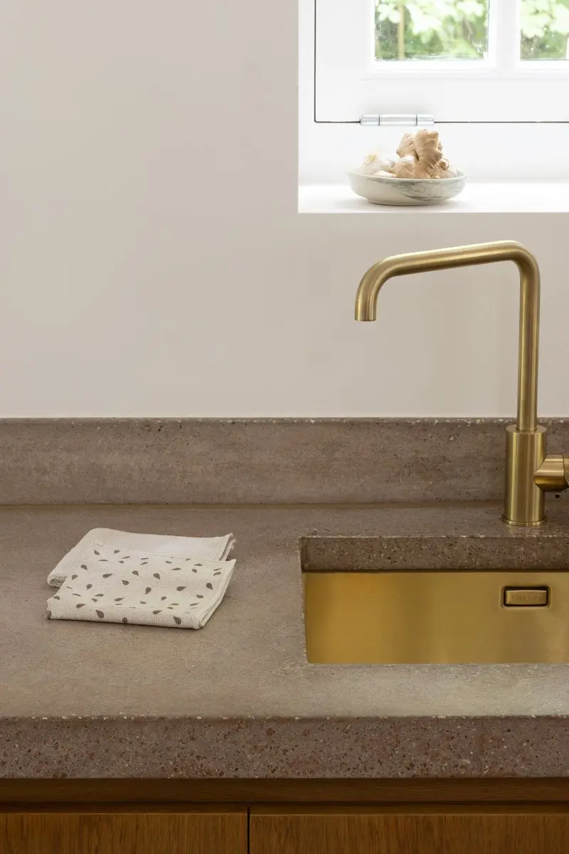 Brabantia SinkSide Microvezel Schoonmaakdoekjes 30x30cm - 2 Stuks - Soft Beige