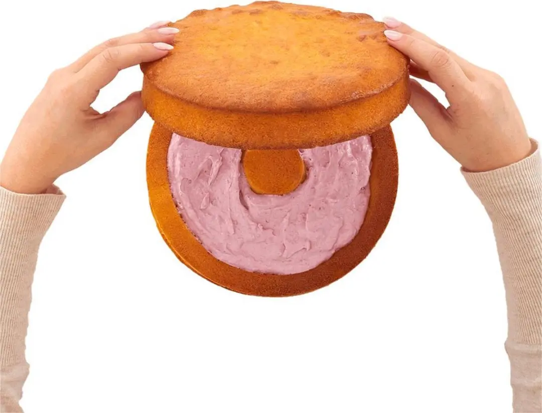 Lurch Flexiform Rood Bakvorm Rond 2-delig - Ø25cm - afbeelding 6 van 6