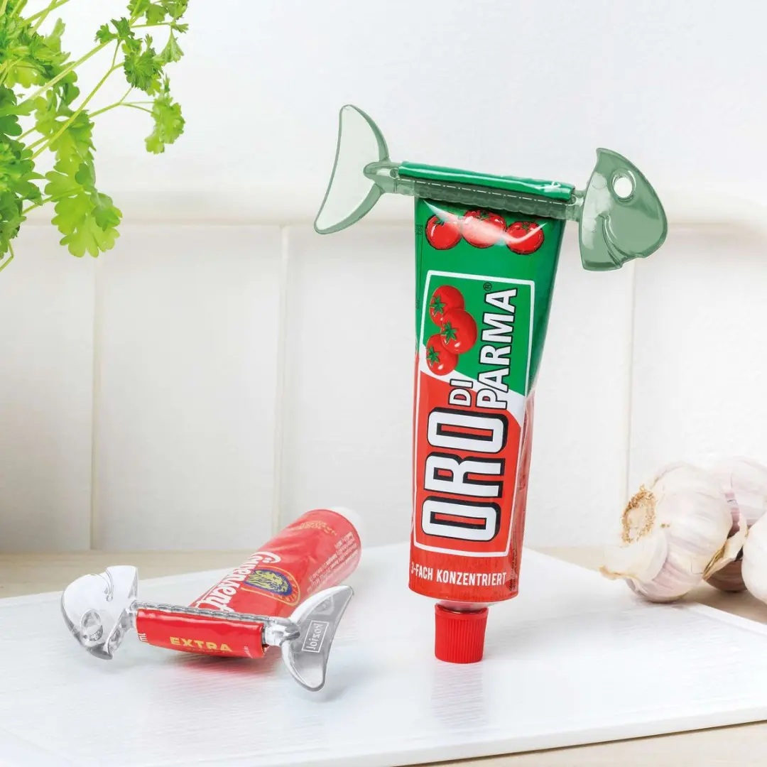 Koziol Tubeknijper Rollmops Groen - 4 Stuks