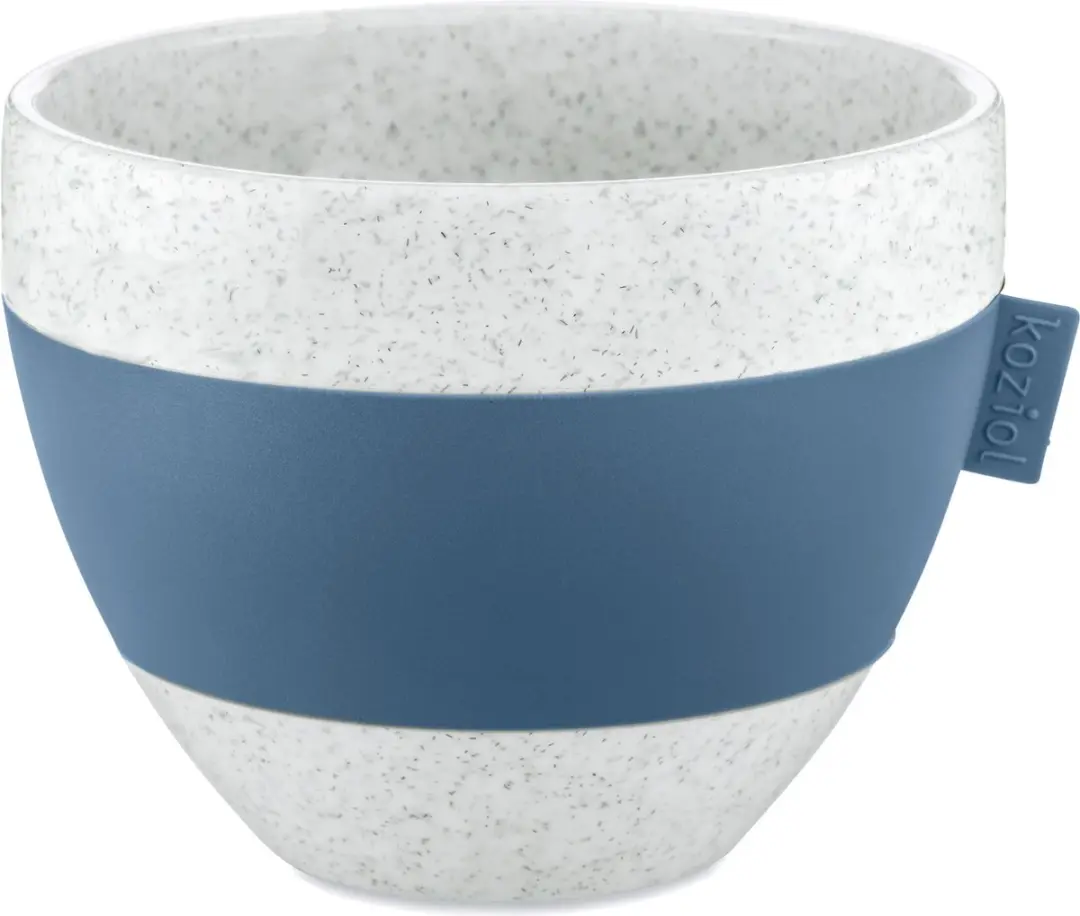 Koziol Aroma M Thermos Cup 270ml - Wit/Bruin