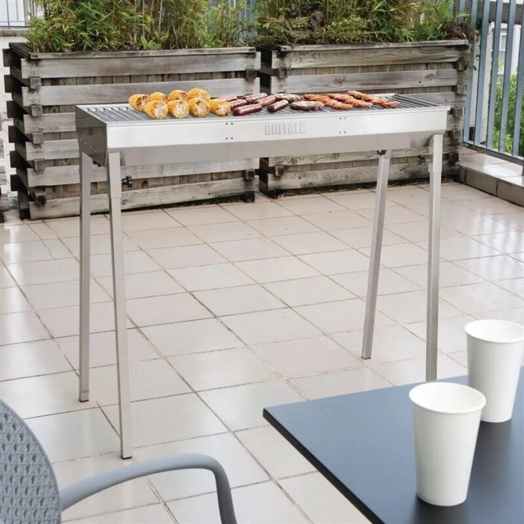 Buffalo Houtskoolbarbecue FT690 - Zilver - afbeelding 6 van 6