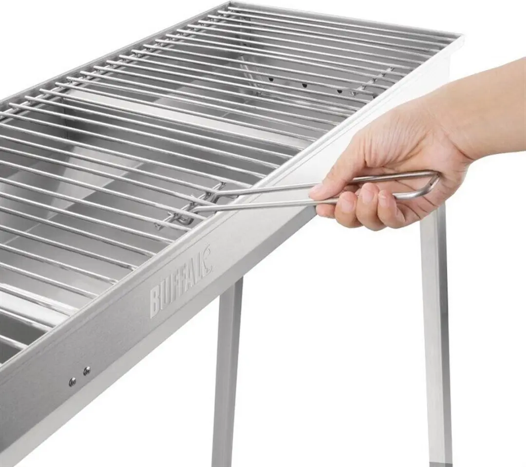 Buffalo Houtskoolbarbecue FT690 - Zilver