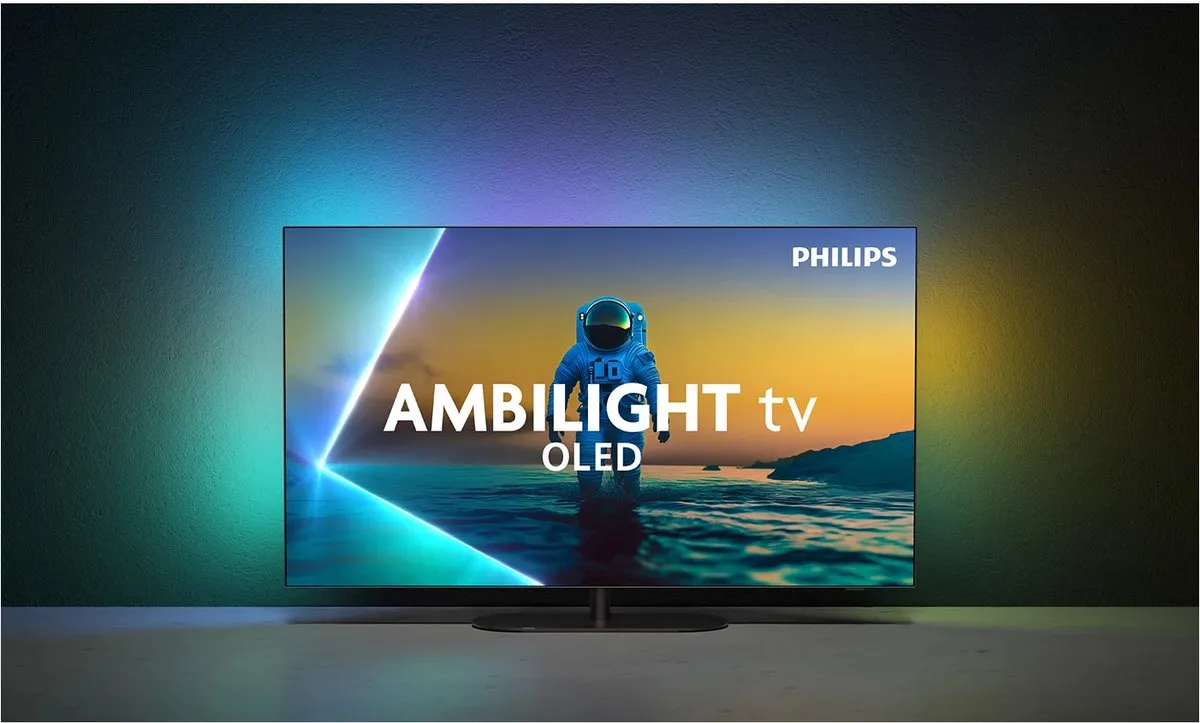 Philips Ambilight 55OLED810/12 55 inch 4K OLED TV - Grijs