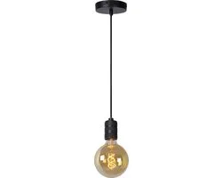 Lucide JOVA Hanglamp Ø10cm - 1xE27 - Zwart
