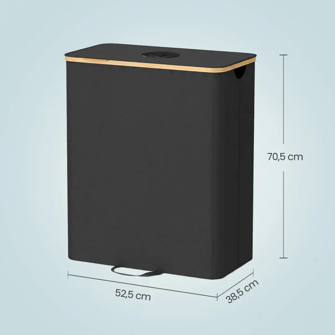 Songmics Wasmand RRB513B01 - 135L - Met Binnenzak