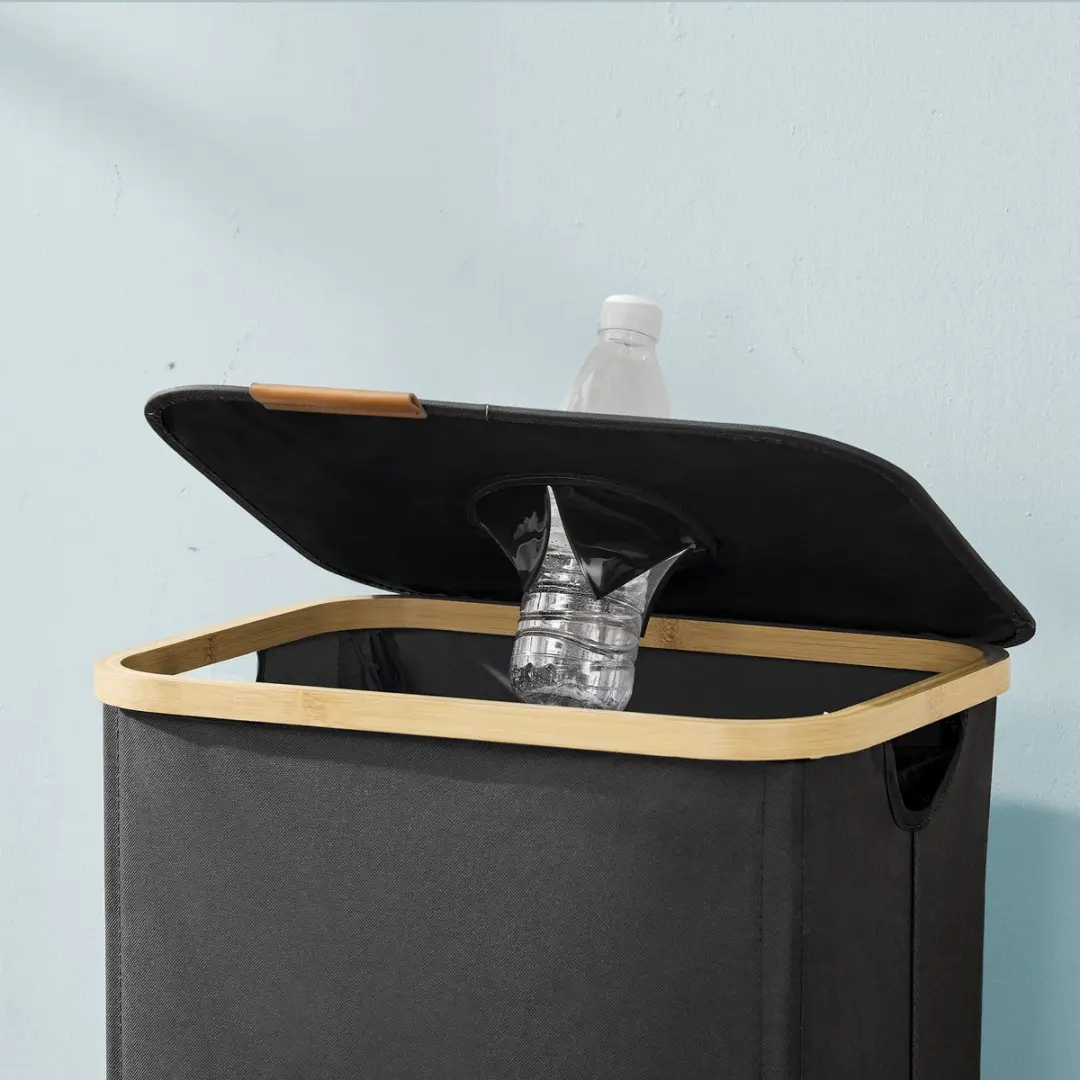 Songmics Wasmand RRB513B01 - 135L - Met Binnenzak - afbeelding 6 van 6