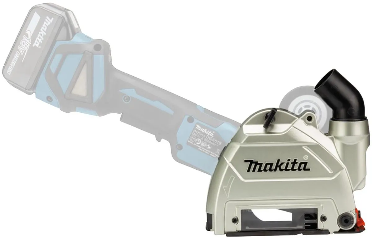 Makita 191G05-4 Invalstofafzuigkap 125mm - Zilver