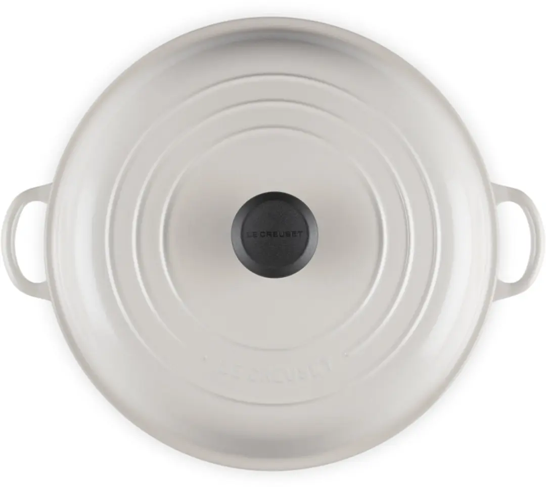 Le Creuset Campagnard Gietijzeren Pan 30cm - 3.5L - Crème