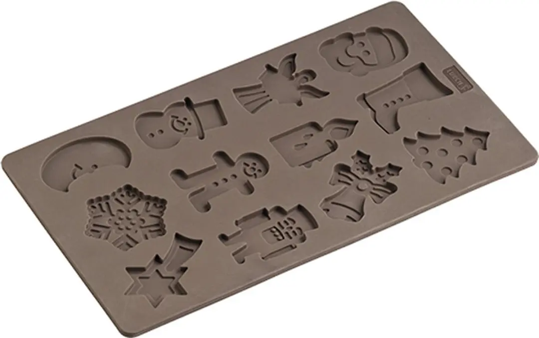 Lurch Flexiform Bakvorm Winterthema Silicone 17x30cm