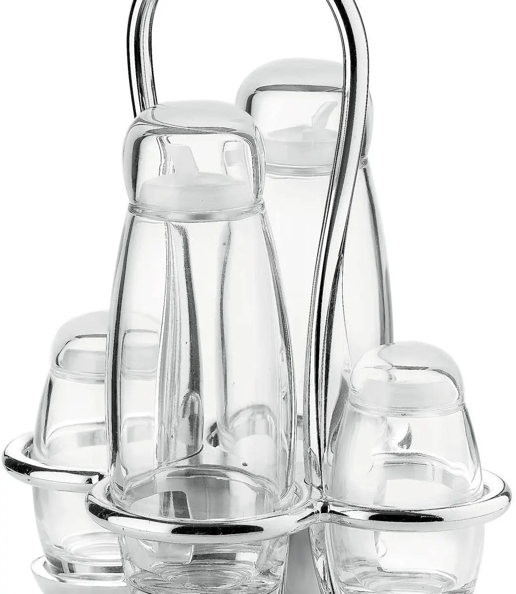 Guzzini Look Menageset - 55-delig - Chroom