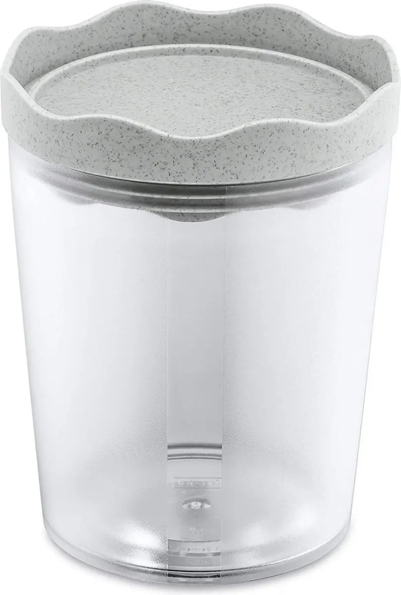 Koziol Organic Grijs Voorraadpot 0.75L