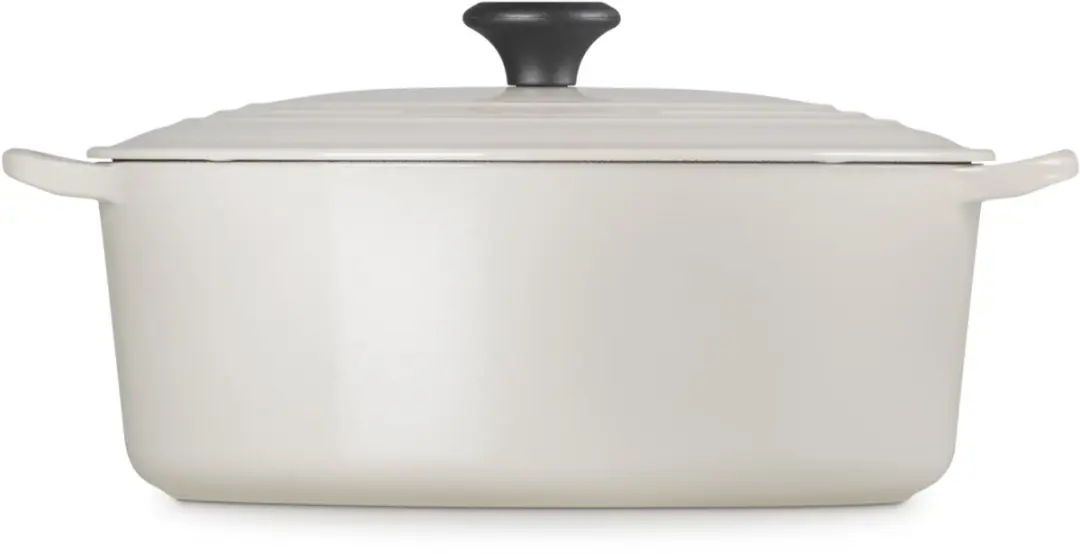 Le Creuset Gietijzeren Braadpan Tradition Ovaal 31cm - 6.3L - Crème