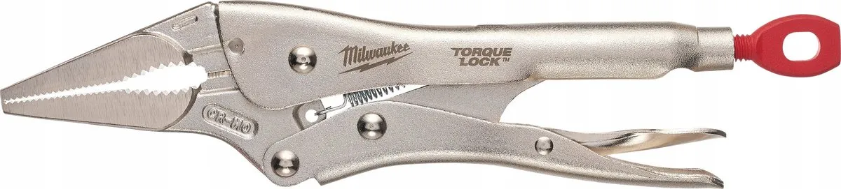 Milwaukee TORQUE LOCK 9 Griptang Lange Neus 4932471733 - Chroom