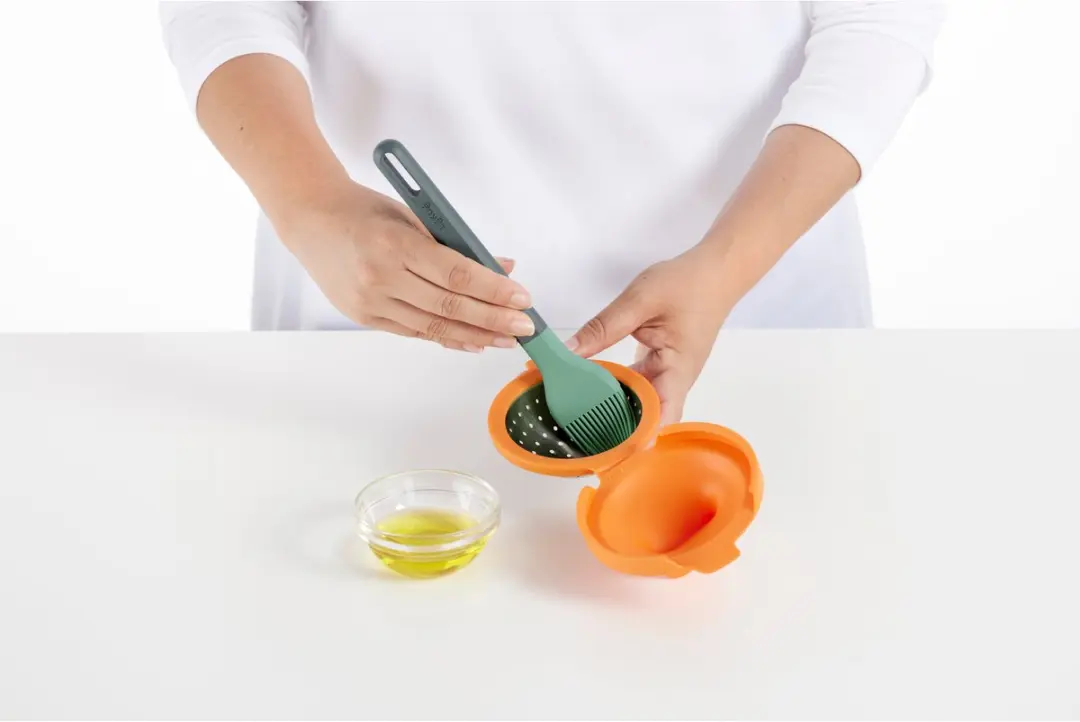 Lékué Ei Pocheerder 2 Stuks - Orange