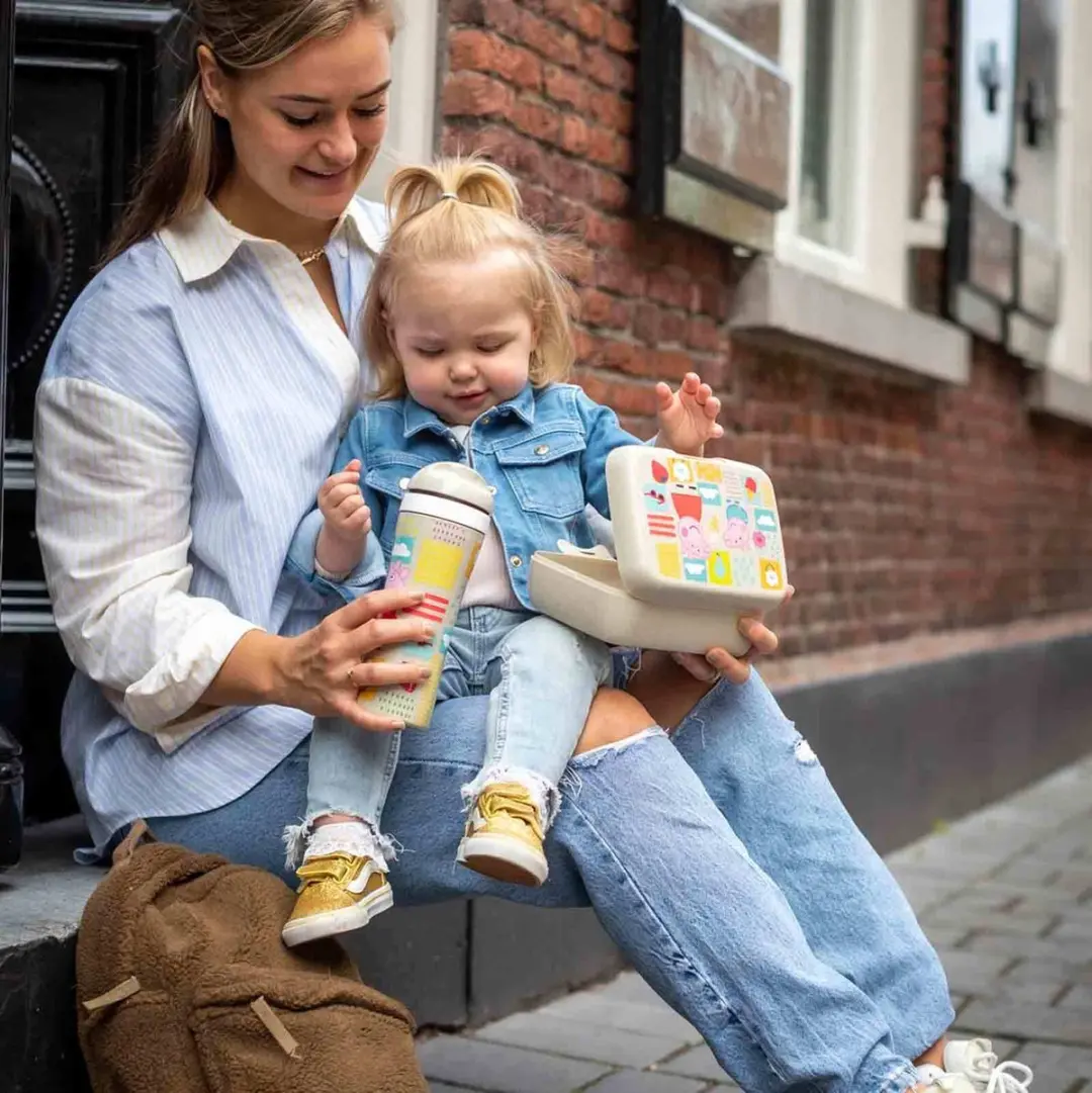 Koziol Bio Circulair Candy L Lunchbox - 1.25L - Paars - afbeelding 3 van 3