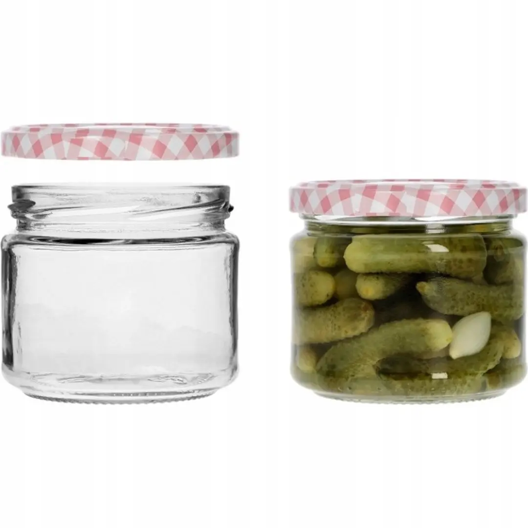 Browin Glazen Voorraadpotten 330ml - Set van 6