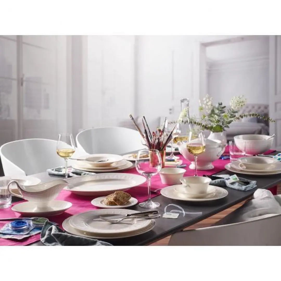 Villeroy & Boch Cellini Dinerbord Ovaal Porselein 40x30cm - Wit