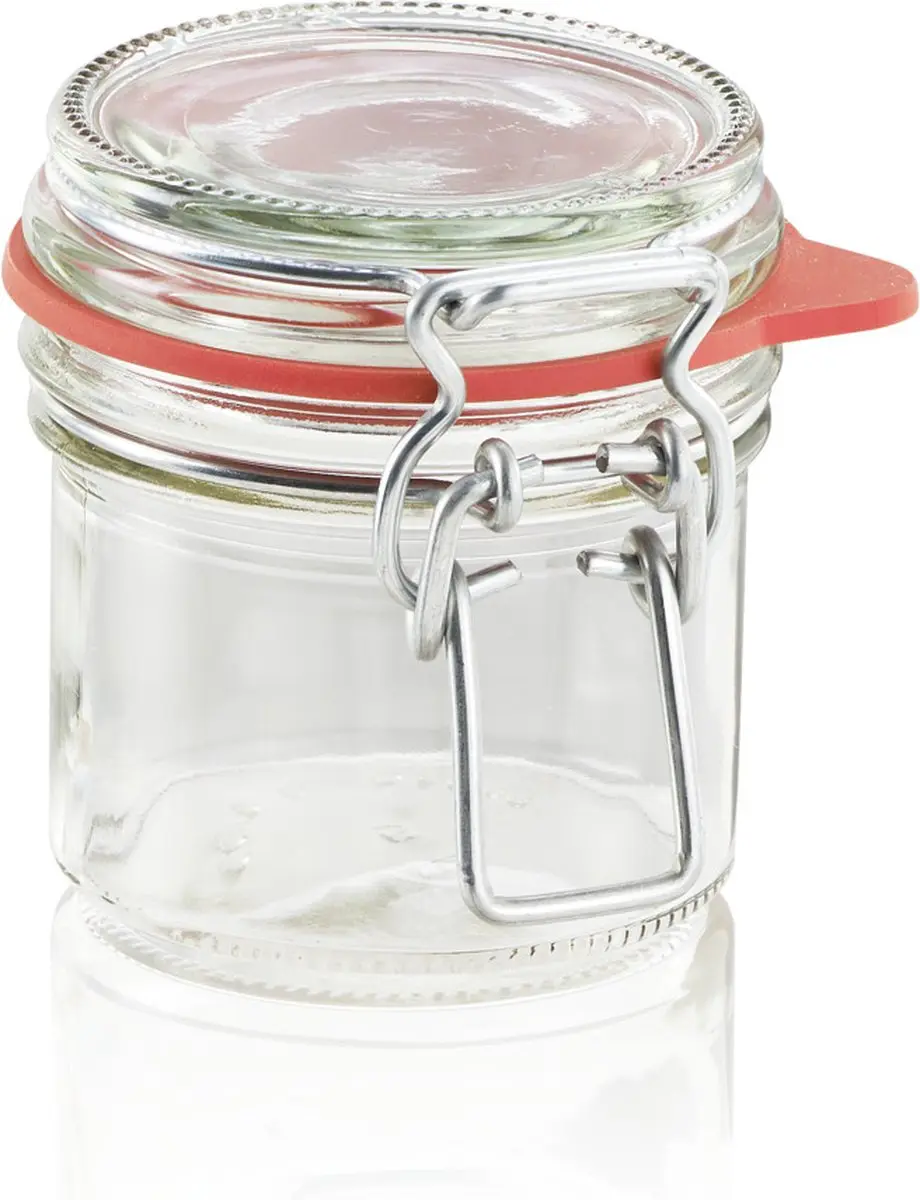 Leifheit 03190 Glaspot met clip 135ml - Transparant