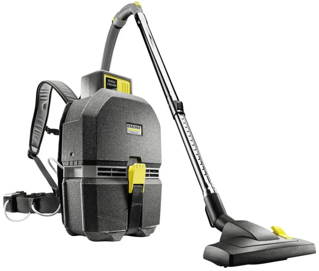 Kärcher Professional 1.394-300.0 Accu-rugstofzuiger 36V 350W - Antraciet/Geel